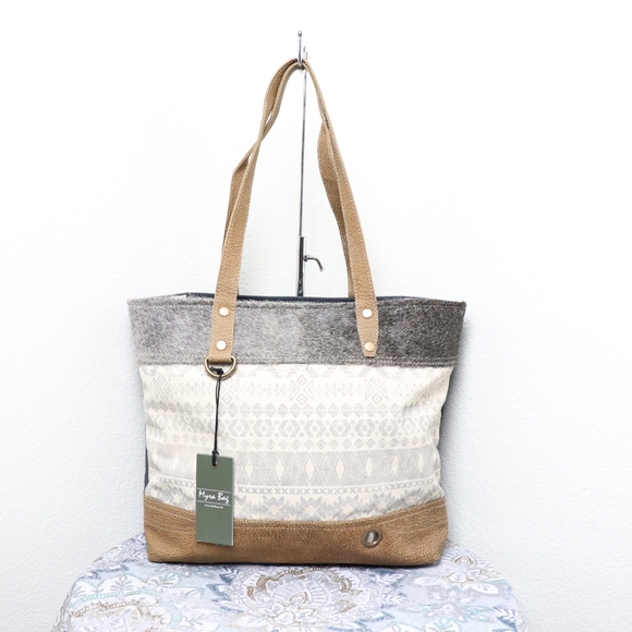 🆕Myra Bag MULTI Large Tote Bag Canvas Purse Women - Picture 11 of 17